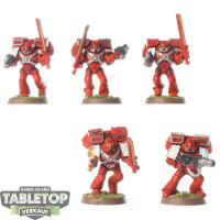 Blood Angels - 5 Space Marine Assault Squad - teilweise...