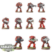 Blood Angels - 10 Tactical Squad classic - teilweise bemalt