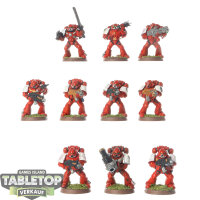 Blood Angels - 10 Tactical Squad classic - teilweise bemalt