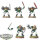 Space Marines - 5 Scouts classic - teilweise bemalt