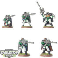 Space Marines - 5 Scouts classic - teilweise bemalt