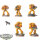 Space Marines - 5 Tactical Squad classic - bemalt