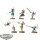 Aeldari - 6 Harlequin Troupe classic - bemalt