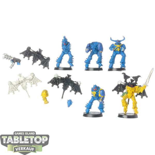 Chaos Space Marines - Chaos Space Marines Raptors classic - teilweise bemalt