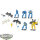Chaos Space Marines - Chaos Space Marines Raptors classic - teilweise bemalt