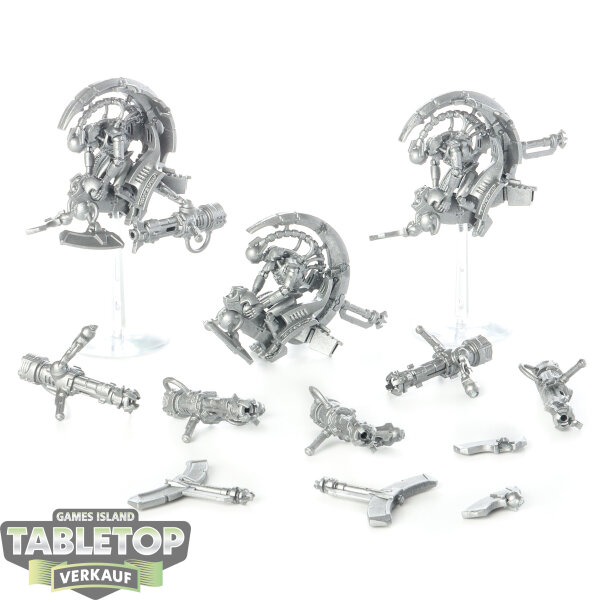 Necrons - 3 Tomb Blades - unbemalt