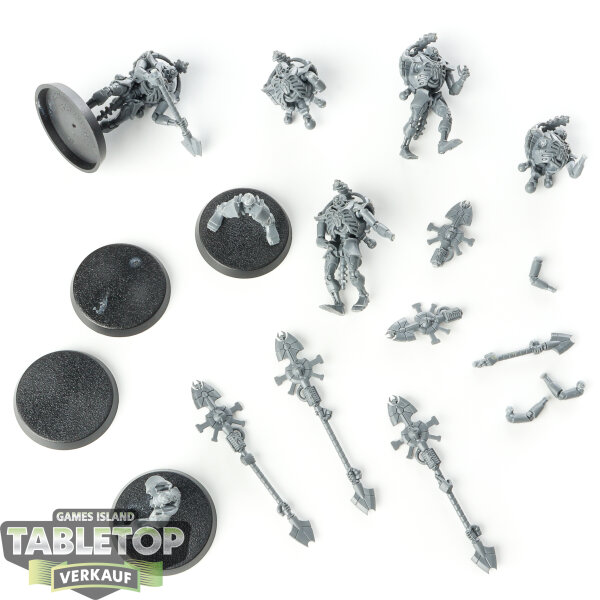Necrons - 5 Triarch Praetorians - unbemalt