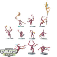 Disciples of Tzeentch - 10 Pink Horrors - teilweise bemalt