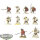 Orruk Warclans - 10 Gutrippaz - teilweise bemalt