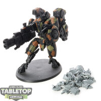 Tau Empire - XV104 Riptide Battlesuit - teilweise bemalt
