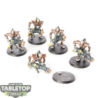 Necrons - 5x Immortals - teilweise bemalt