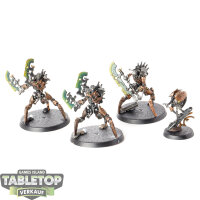 Necrons - 3x Skorpekh Destroyers - bemalt