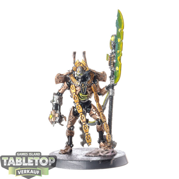Necrons - Overlord with Tachyon Arrow - bemalt