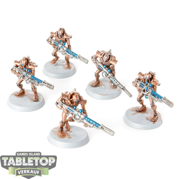 Necrons - 5x Deathmarks - teilweise bemalt