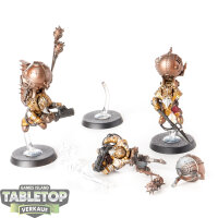 Kharadron Overlords - 3x Skywardens - bemalt