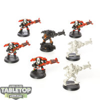 Aeldari - 7x Warp Spiders klassisch - teilweise bemalt