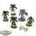 Black Templars - 5x Assault Marines - teilweise bemalt