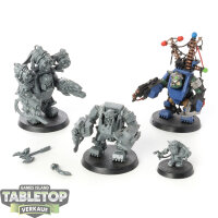 Orks - 2x Big Mek in Mega Armour & 1x Meganobz -...