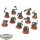 Orks - 11x Ork Boyz - bemalt