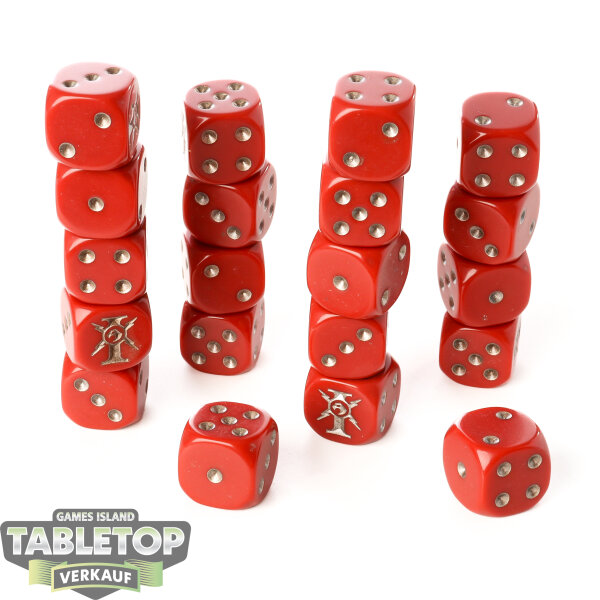Adeptus Custodes - Dice Set (20 Stk, 9. Edition) - Sonstiges
