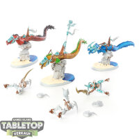 Idoneth Deepkin - 3x Akhelian Ishlaen Guard - teilweise...