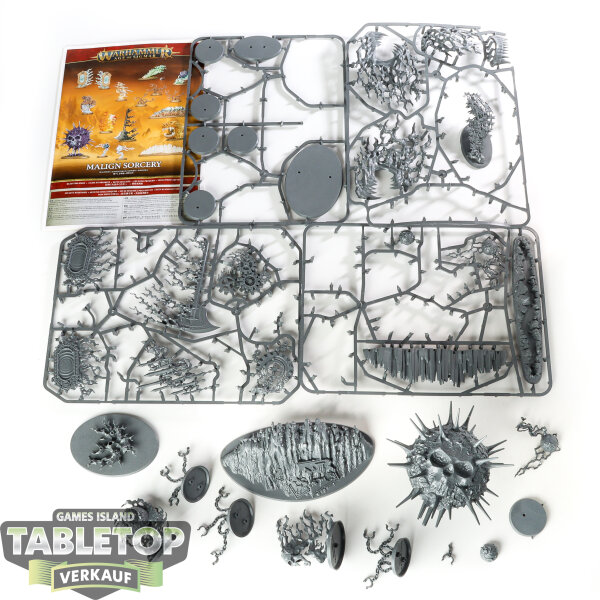 Age of Sigmar - Warhammer Age of Sigmar: Malign Sorcery - teilweise gebaut
