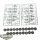 HdR Figuren - Gut - 20 x Warriors of the Dead - im Gussrahmen