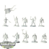 Cities of Sigmar - 10 x Freeguild Steelhelms - grundiert