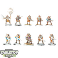 Genestealer Cults - 10 x Neophyte Hybrids - teilweise bemalt