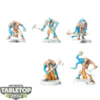 Genestealer Cults - 5 x Aberrants - teilweise bemalt