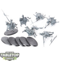 Soulblight Gravelords - 6 Blood Knights - teilweise bemalt