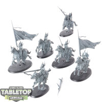 Soulblight Gravelords - 6 Blood Knights - teilweise bemalt