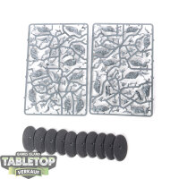 Soulblight Gravelords - 10 Dire Wolves - im Gussrahmen