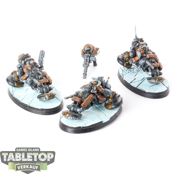 Leagues of Votann - 3 Hernkyn Pioneers - bemalt