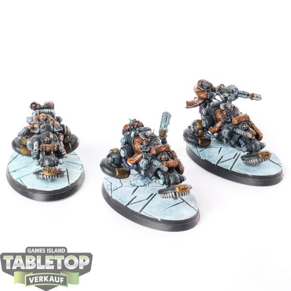 Leagues of Votann - 3 Hernkyn Pioneers - bemalt