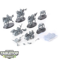 Cities of Sigmar - 5 Freeguild Cavaliers - teilweise bemalt