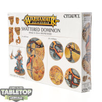 Age of Sigmar - Shattered Dominion: 65mm & 40mm Round...