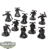 Chaos Space Marines - 10 Legionaries - grundiert