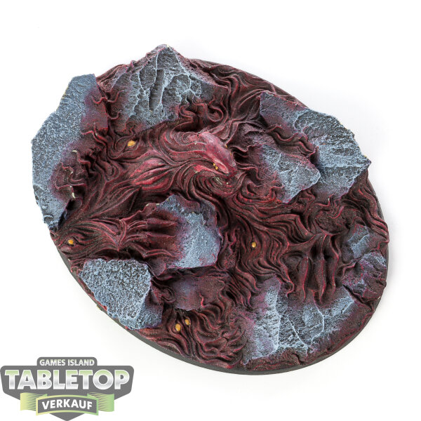 Bases - Alien Base Oval 120x92mm - bemalt