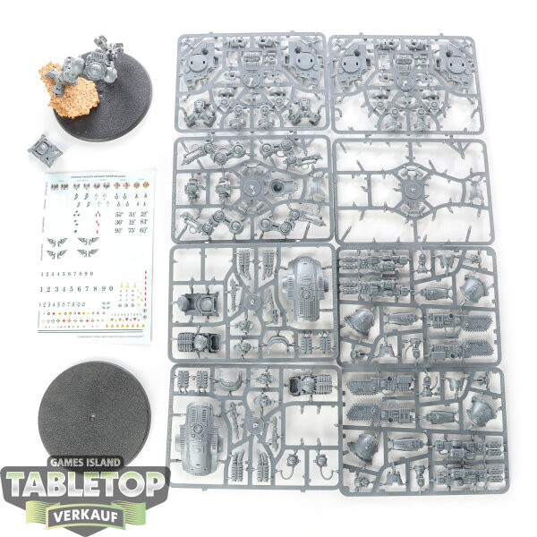 Imperial Knights - 2 Armiger Warglaives - teilweise gebaut