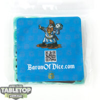 Spielzubehör - 25 Baron of Dice - Ghost 16mm Round...
