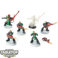 Aeldari - 6x Dark Reapers klassisch - teilweise bemalt