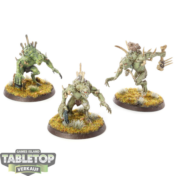 Flesh-eater Courts - 3x Crypt Horrors - bemalt