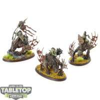 Flesh-eater Courts - 3x Morbheg Knights - bemalt