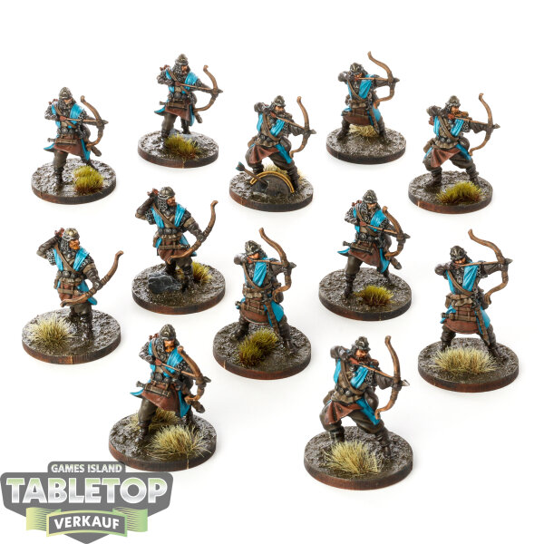 Graufreud - 12 x Ironborn Bowmen - bemalt