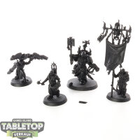 Black Templars - Chaplain Grimaldus & Retinue -...
