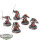 Horus Heresy - 5x Dark Angels Inner Circle Knights Cenobium - bemalt