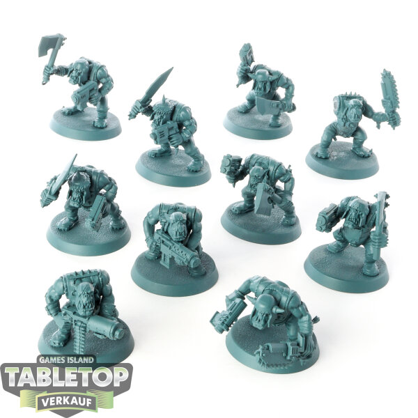 Orks - 10x Boyz (Klassisch) - grundiert