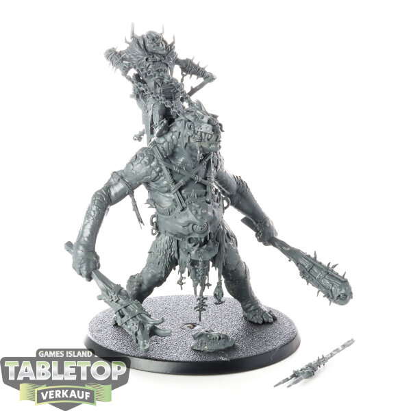 Orruk Warclans - Breaka-boss on Mirebrute Troggoth - unbemalt