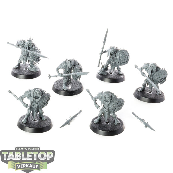 Orruk Warclans - 6x Gutrippaz - unbemalt
